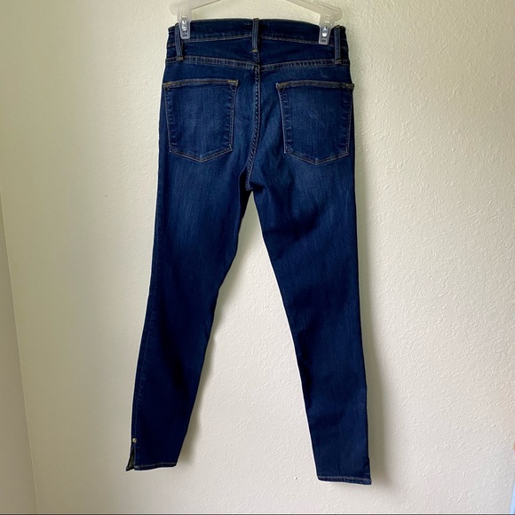 Frame Denim Side Slit Le High Skinny Jeans Size 26 - Picture 7 of 11